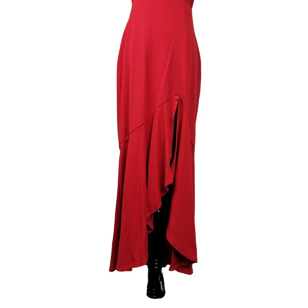 Anthropologie x Maeve Open-Back Breezy Knit High Slit Maxi Dress Size XL, NWT - Picture 5 of 13